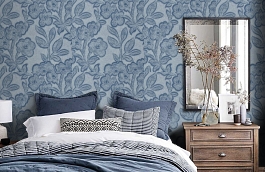 Обои 8493 фото в интерьере спальни превью