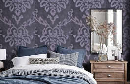 Обои 128 фото в интерьере спальни превью