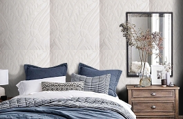 Обои AS122 фото в интерьере спальни превью