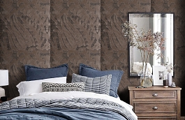 Обои AS126 фото в интерьере спальни превью