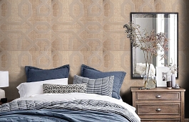 Обои AS144 фото в интерьере спальни превью
