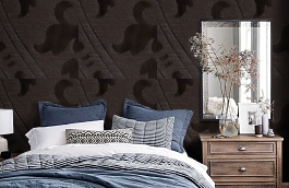 Обои ED47 фото в интерьере спальни превью