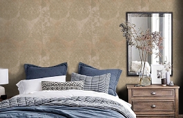 Обои ED55 фото в интерьере спальни превью