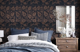 Обои ED58 фото в интерьере спальни превью
