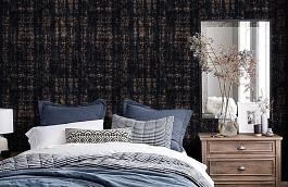 Обои ED68 фото в интерьере спальни превью