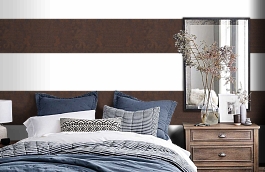 Обои MA57 фото в интерьере спальни превью