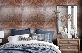 Обои NB204 фото в интерьере спальни превью