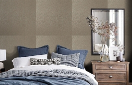 Обои OX253 фото в интерьере спальни превью