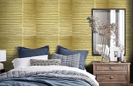 Обои PC105 фото в интерьере спальни превью