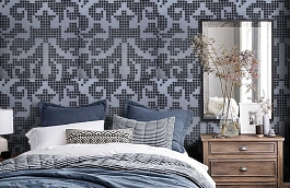 Обои PC204 фото в интерьере спальни превью