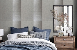 Обои PC303 фото в интерьере спальни превью