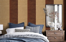 Обои PC305 фото в интерьере спальни превью