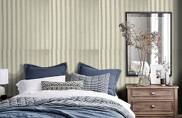 Обои PC502 фото в интерьере спальни превью