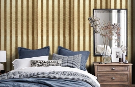 Обои PC505 фото в интерьере спальни превью