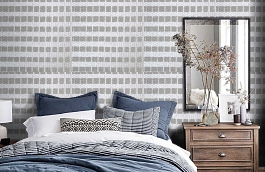 Обои PC703 фото в интерьере спальни превью