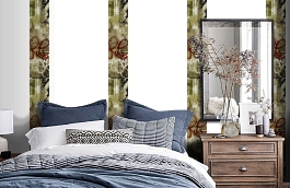 Обои SL15 5041 250*60 фото в интерьере спальни превью