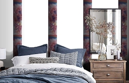 Обои SL15 5058 250*60 фото в интерьере спальни превью