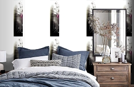 Обои SL15 5064 250*60 фото в интерьере спальни превью