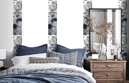 Обои SL15 5066 250*60 фото в интерьере спальни превью