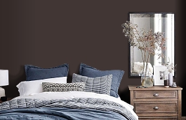 Обои 13010 2 фото в интерьере спальни превью