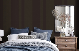 Обои 14004 1 фото в интерьере спальни превью