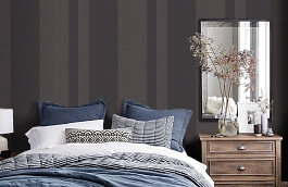 Обои 14008 1 фото в интерьере спальни превью