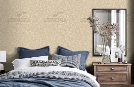 Обои 5-002/3 фото в интерьере спальни превью