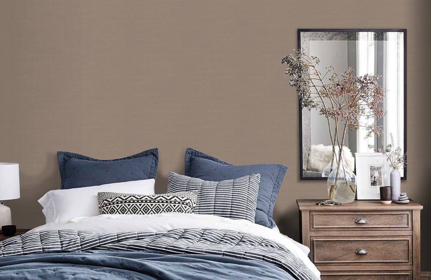 Обои 8 002 3 фото в интерьере спальни