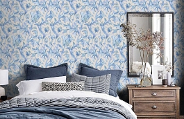 Обои Als1 006 фото в интерьере спальни превью