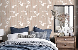 Обои Als2 012 фото в интерьере спальни превью