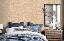 Обои Bosco012 фото в интерьере спальни превью