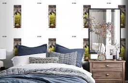 Обои DF 008 Illusion фото в интерьере спальни превью