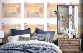 Обои DF 011 Illusion фото в интерьере спальни превью