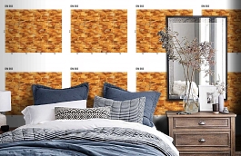 Обои DM 002 Illusion фото в интерьере спальни превью