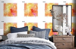 Обои DM 006 Illusion фото в интерьере спальни превью