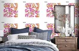 Обои DM 008 Illusion фото в интерьере спальни превью