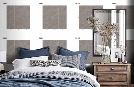 Обои DM 033 Illusion фото в интерьере спальни превью