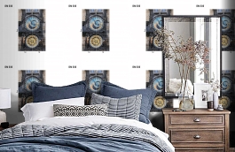 Обои DM 036 Illusion фото в интерьере спальни превью