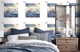 Обои DS 002 Illusion фото в интерьере спальни превью