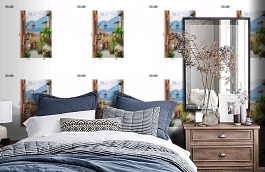 Обои DS 008 Illusion фото в интерьере спальни превью