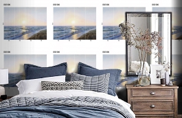 Обои DSE 006 Illusion фото в интерьере спальни превью