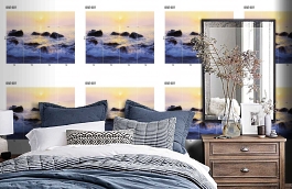 Обои DSE 007 Illusion фото в интерьере спальни превью