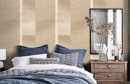 Обои F1-102 фото в интерьере спальни превью