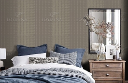 Обои F10-110 фото в интерьере спальни превью