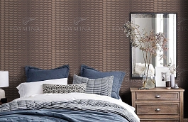 Обои F10-111/1 фото в интерьере спальни превью