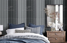 Обои F10-115 фото в интерьере спальни превью