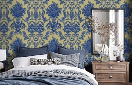 Обои GT2021 фото в интерьере спальни превью