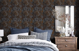 Обои Lac1 010 фото в интерьере спальни превью