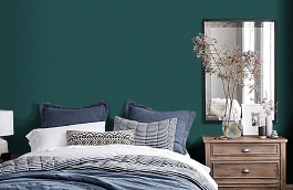 Обои LIB8 003 фото в интерьере спальни превью