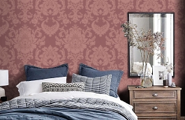 Обои NK1020 фото в интерьере спальни превью